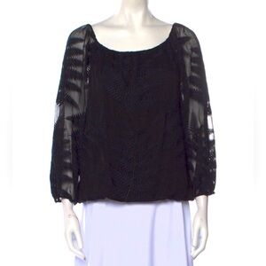 Alice + Olivia Silk Blouse